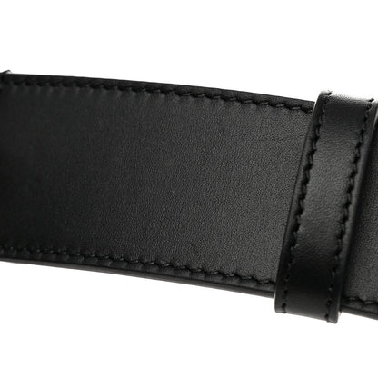 Gucci Calfskin Crystal Double G 40mm Belt 90 36 Black 7 of 9