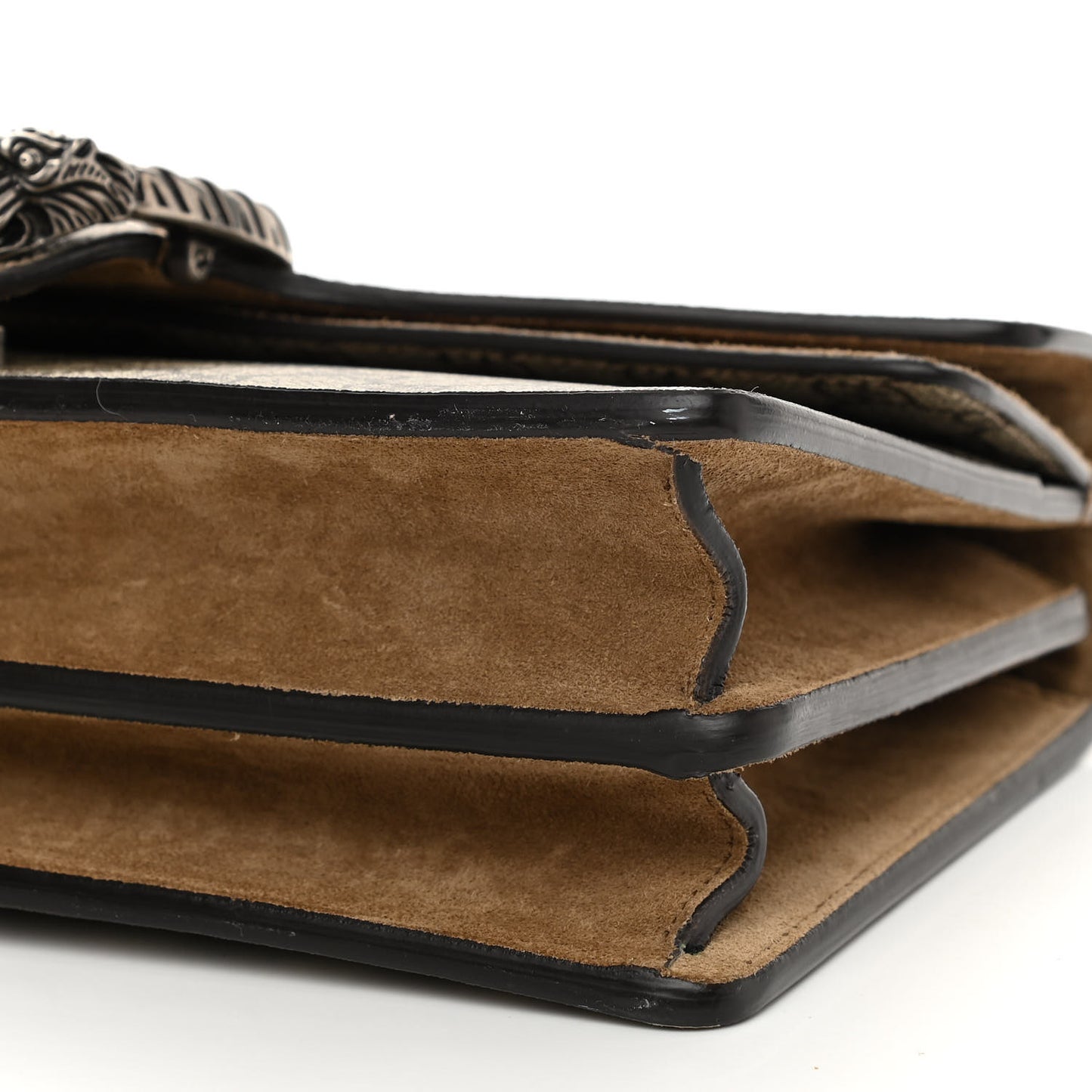 GG Supreme Monogram Small Dionysus Shoulder Bag Taupe