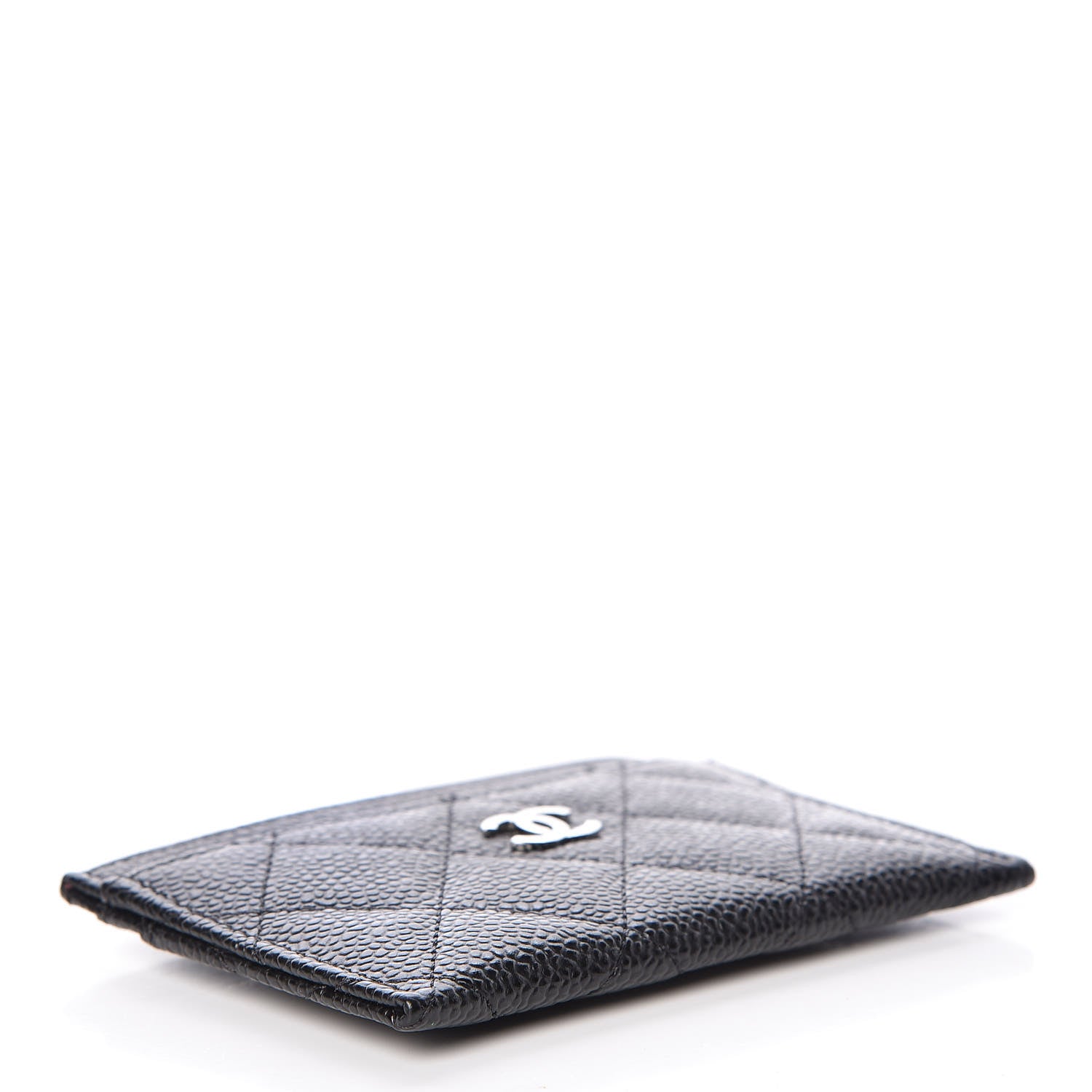 Chanel Caviar Quilted Card Holder Black 4 of 9