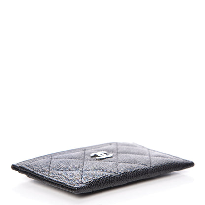 Chanel Caviar Quilted Card Holder Black 4 of 9