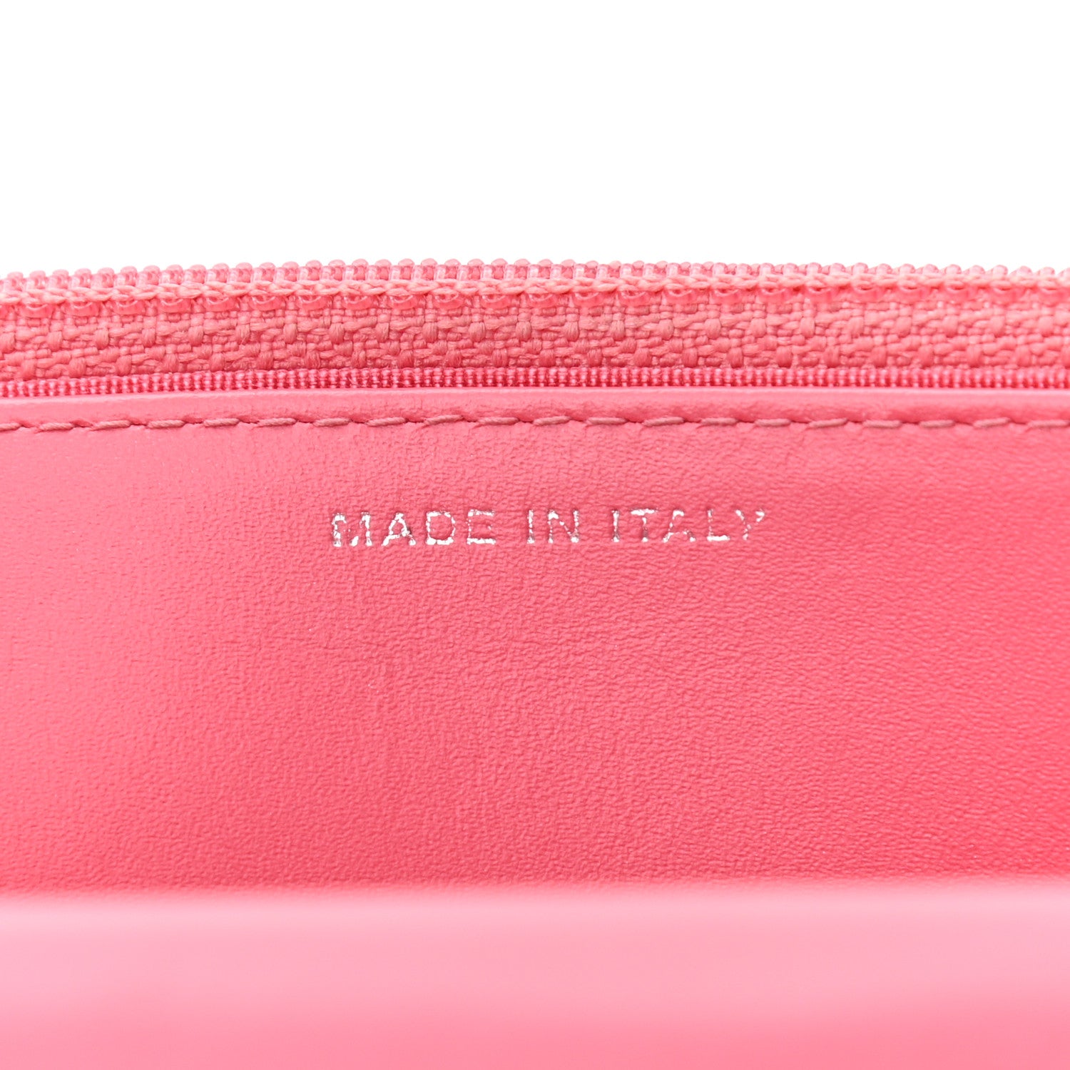 Chanel Caviar Timeless CC Wallet On Chain WOC Pink 6 of 11