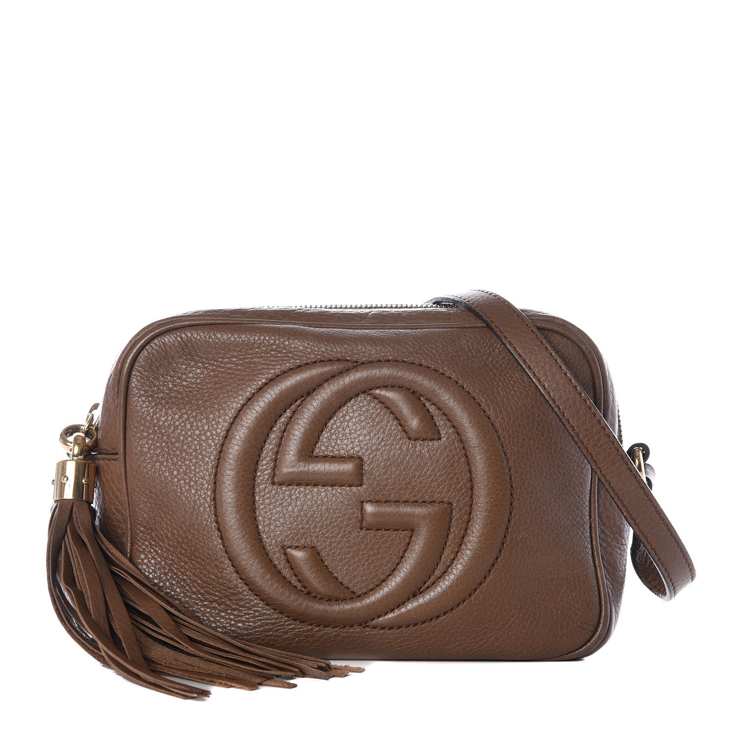 Gucci Cellarius Calfskin Small Soho Disco Bag Acero 1 of 10