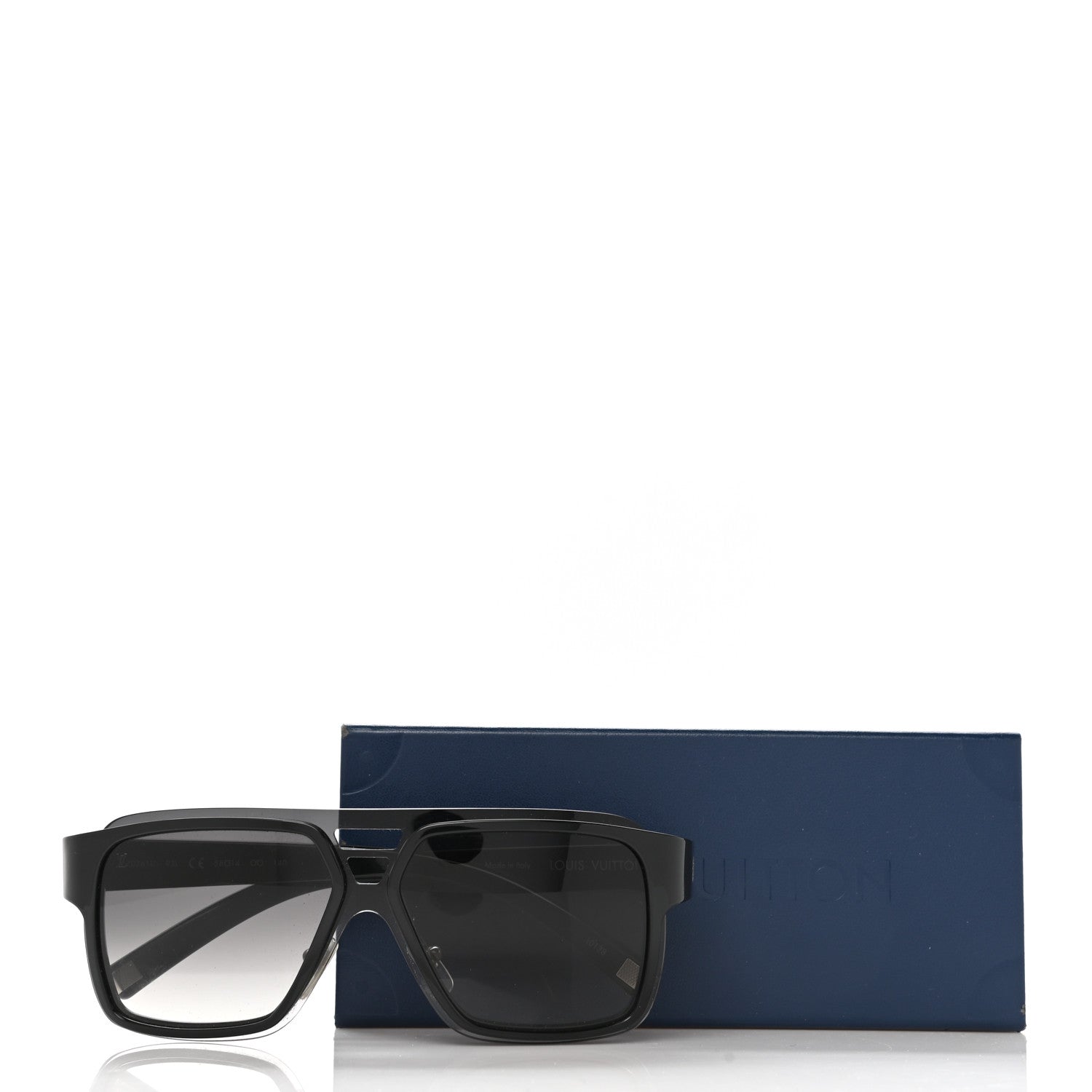 Louis Vuitton Acetate Enigme GM Sunglasses Z0361U Black 1111489