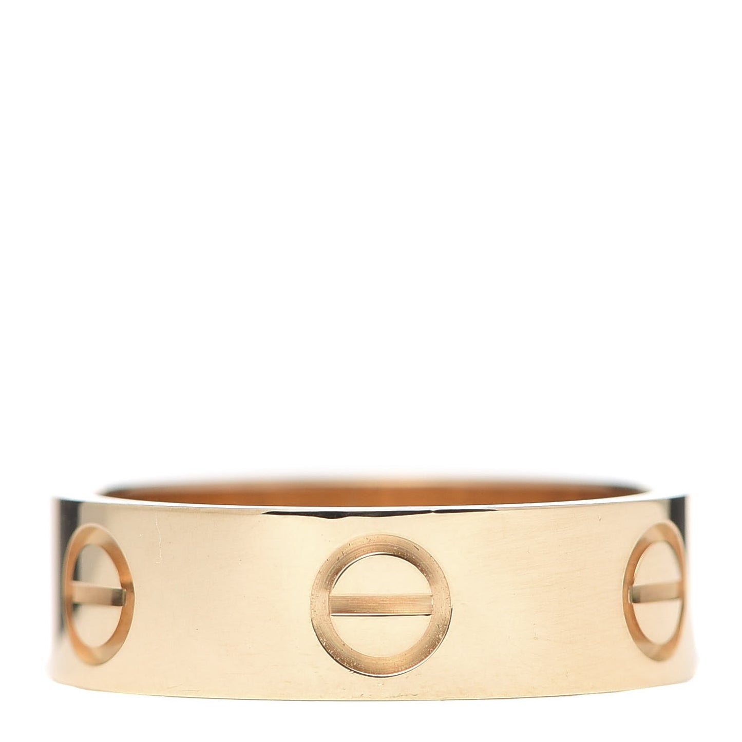 18K Yellow Gold 5.5mm LOVE Ring 51 5.75