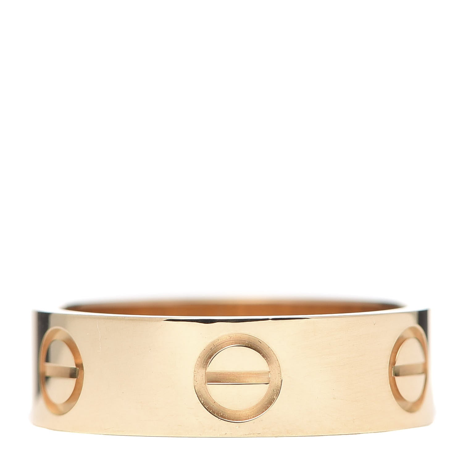 Cartier 18K Yellow Gold 5.5mm LOVE Ring 51 5.75 1 of 4