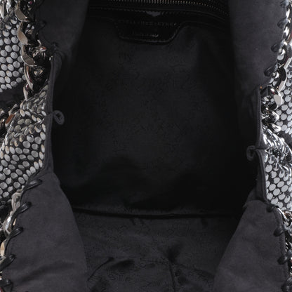 Stella McCartney Falabella Studded Faux Suede Shopper Black 6 of 7