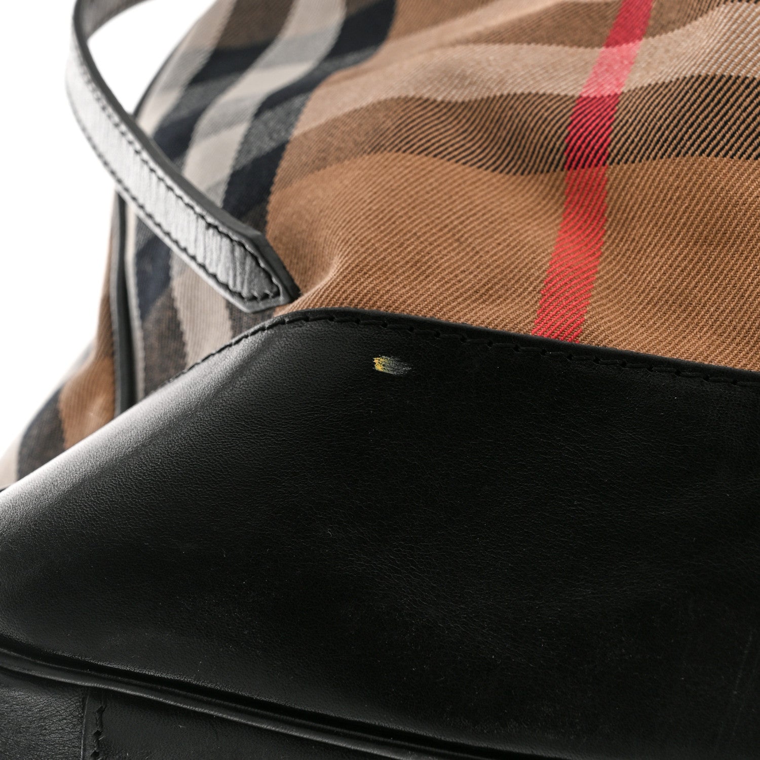 Burberry House Check Medium Canterbury Tote Black 12 of 13