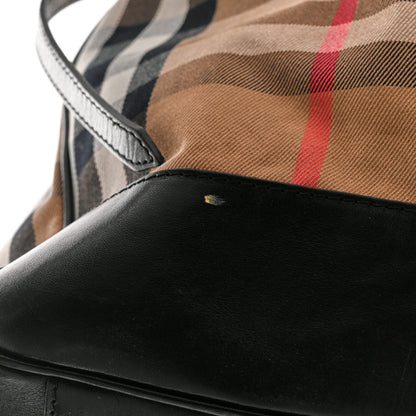 Burberry House Check Medium Canterbury Tote Black 12 of 13