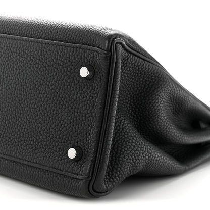 Hermes Togo Kelly Retourne 32 Black 10 of 10