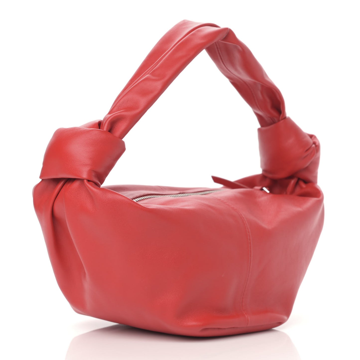 Calfskin Mini Double Knot Bag Red
