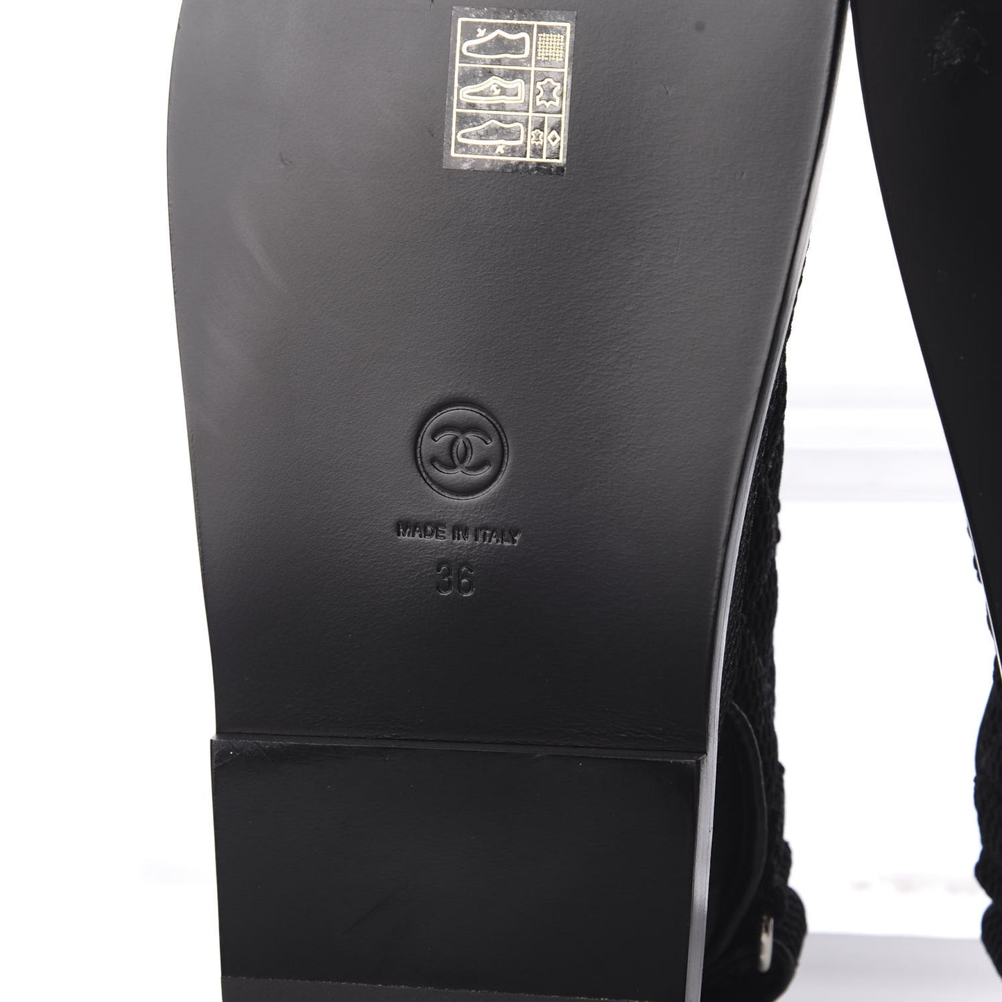 Fabric Velcro Dad Sandals 36 Black