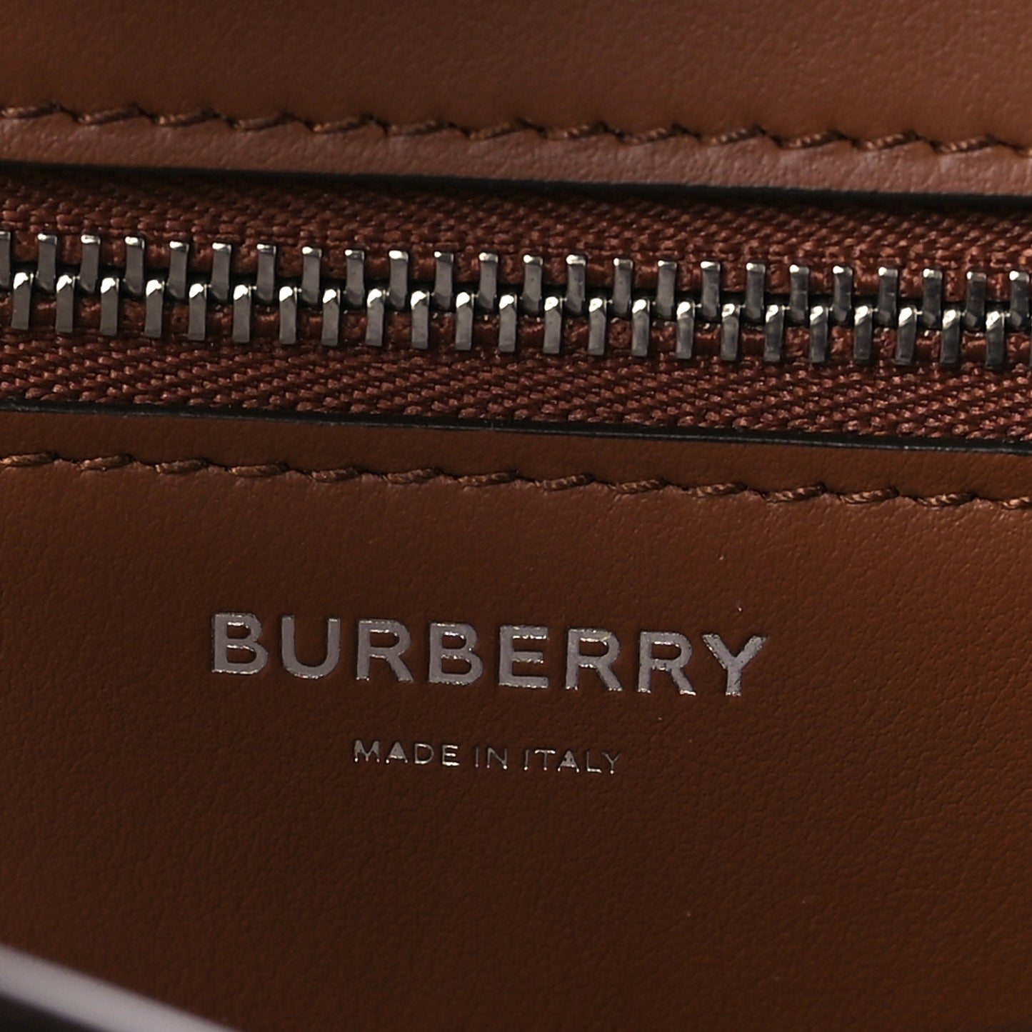 Calfskin Medium TB Bag Brown