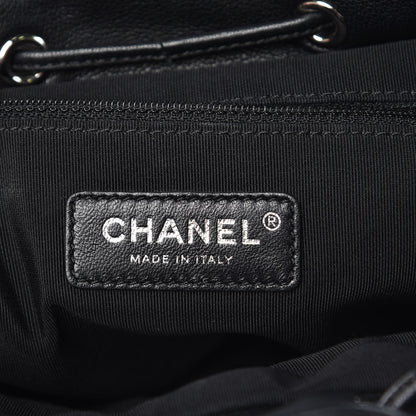 Chanel Lambskin Quilted Small Cuba Urban Spirit Backpack Black 6 of 7
