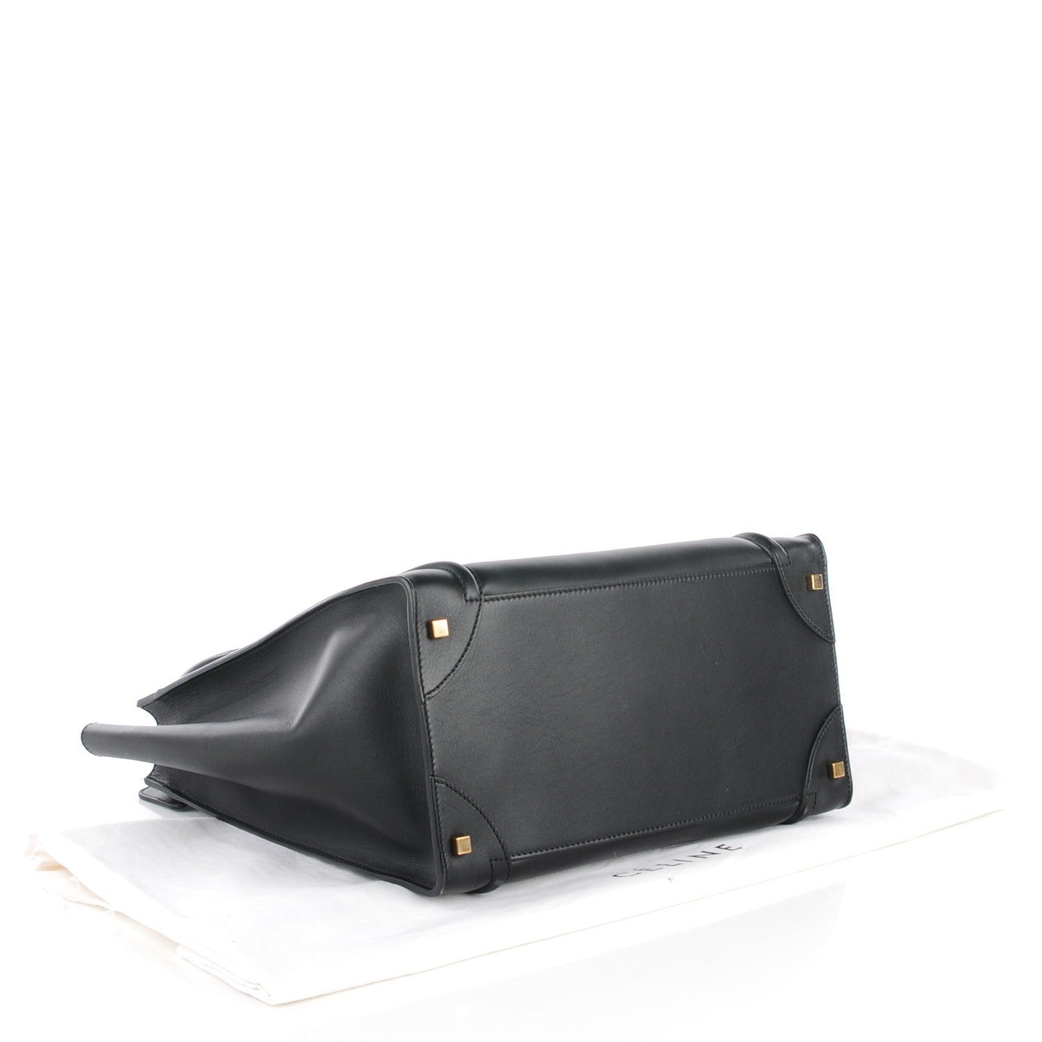 Celine Smooth Calfskin Medium Luggage Black 4 of 8