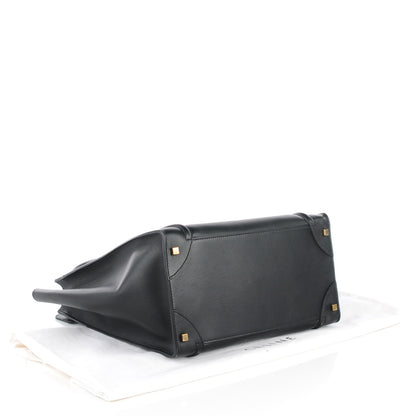 Celine Smooth Calfskin Medium Luggage Black 4 of 8