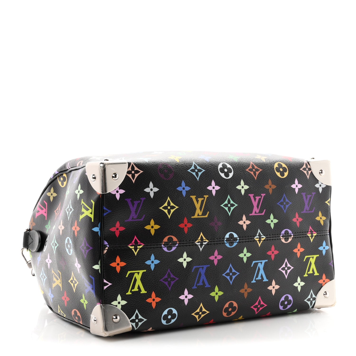 Louis Vuitton LV X TM Monogram Multicolor Speedy Soft 30 Black 4 of 9