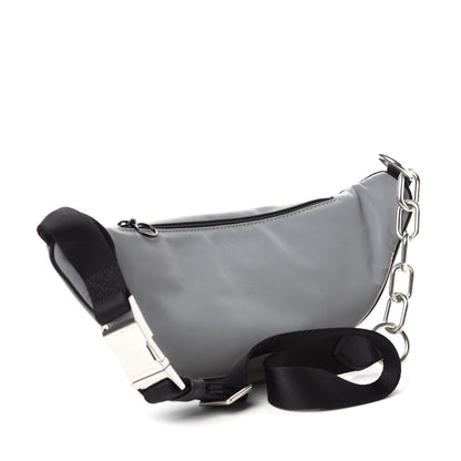 Alexander Wang Nylon Logo Printed Attica Belt Bag Reflective Silver 3 of 9