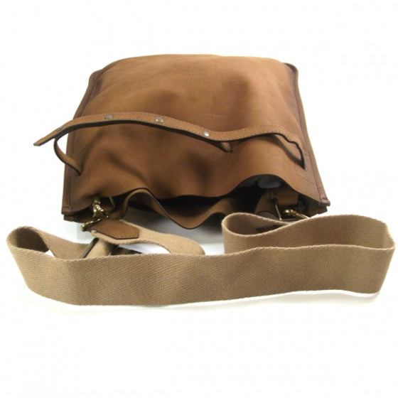 PRORSUM Leather Explorer Messenger Bag Tan S/S