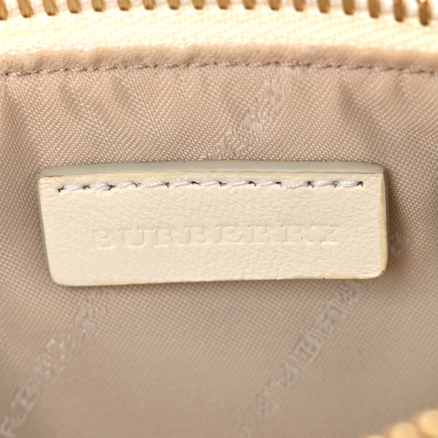 Burberry Haymarket Check Pochette White 6 of 11
