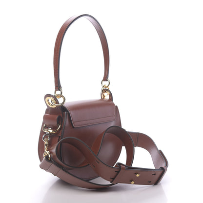 Chloe Calfskin Small Tess Bag Sepia Brown 3 of 9