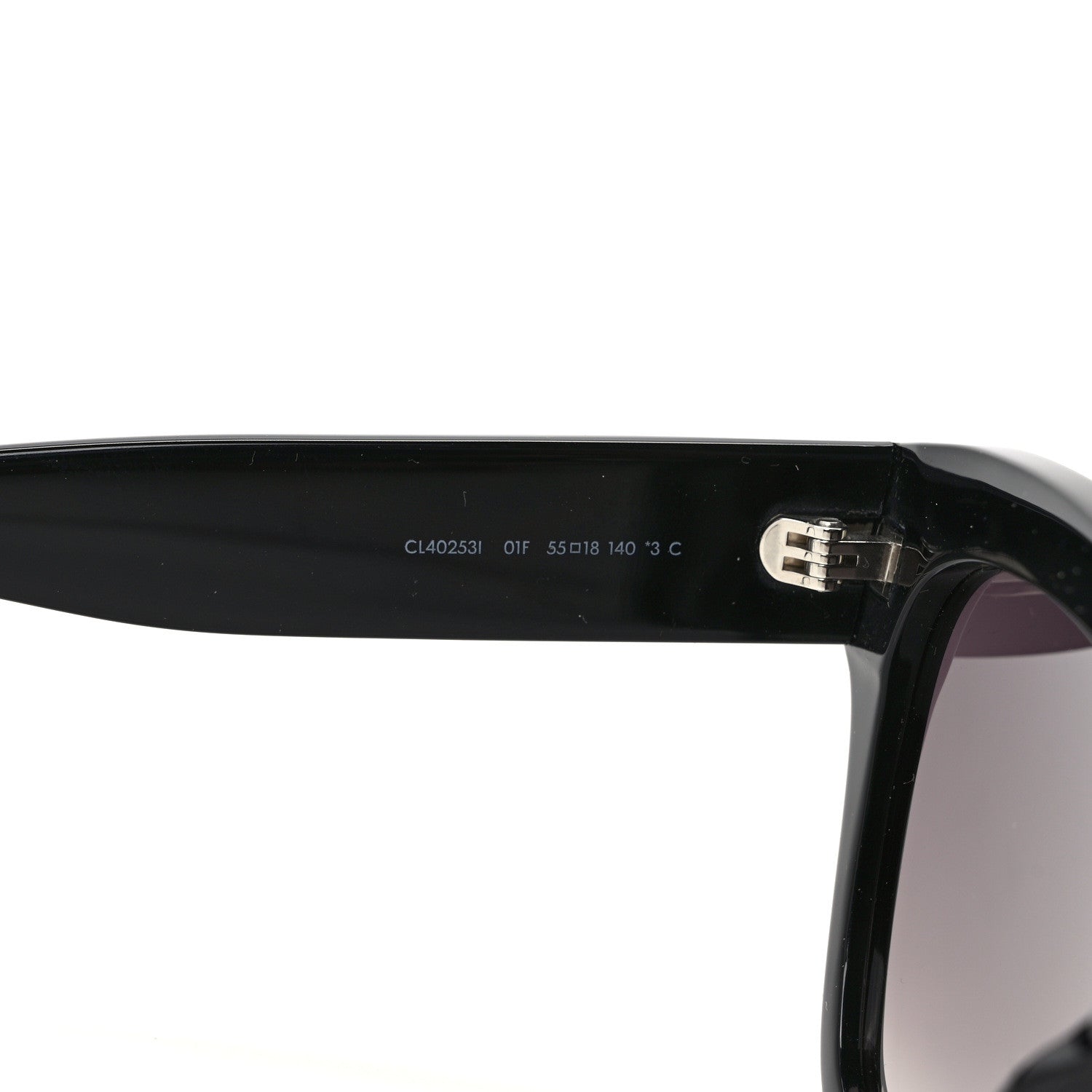 Celine Acetate Sunglasses CL40253I Black 6 of 7