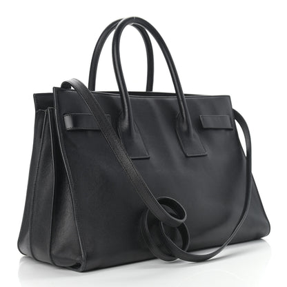 Saint Laurent Calfskin Sac De Jour Black 3 of 17