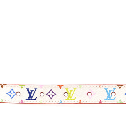 Louis Vuitton Monogram Multicolor LV Initiales Belt 85 34 White 3 of 7