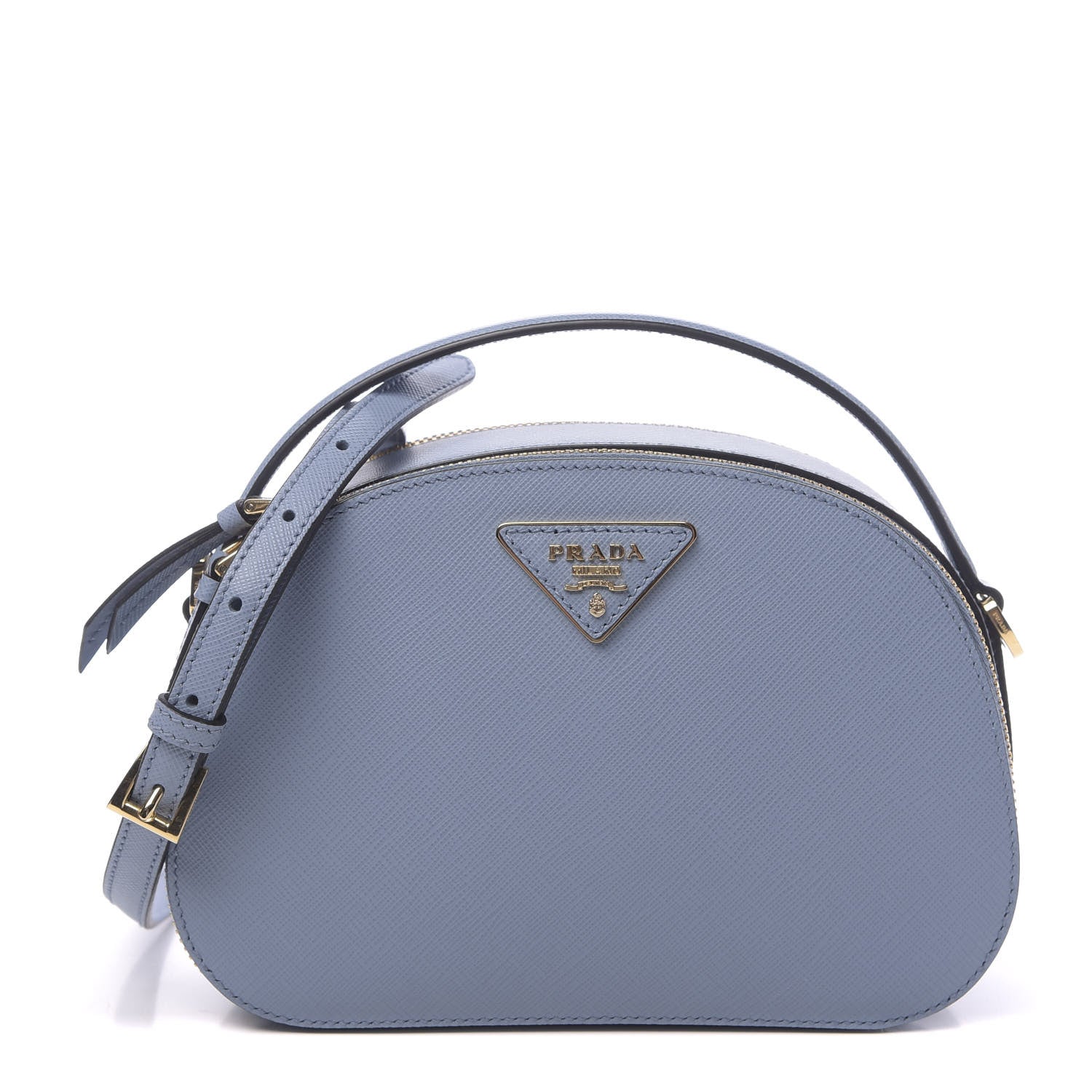 Prada Saffiano Lux Odette Crossbody Astrale 1 of 10