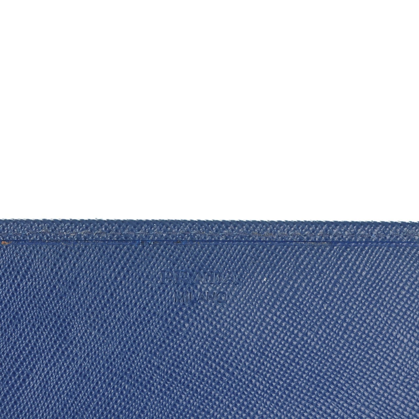 Saffiano Metal Large Chain Wallet Bleuette