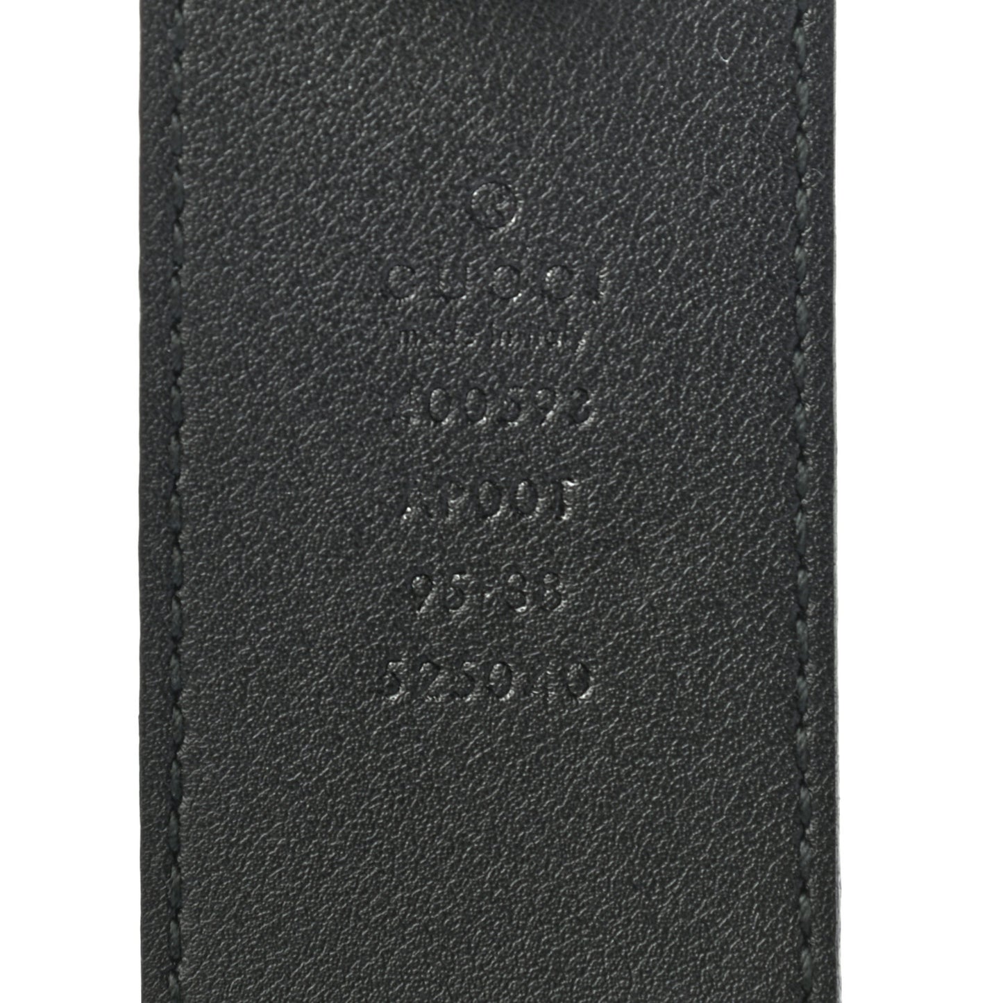 Calfskin Double G 40mm Belt 95 38 Black