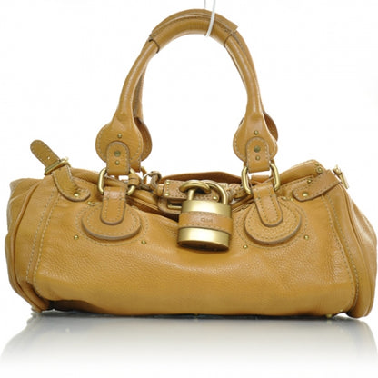 Chloe Leather Paddington Satchel Tan 1 of 9