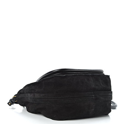 Chloe Suede Calfskin Small Paraty Black 4 of 16