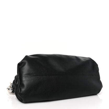 Bottega Veneta Calfskin The Pouch Chain Black 4 of 8