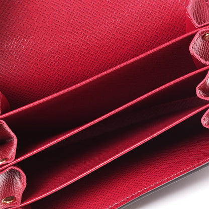Louis Vuitton Monogram Sarah Multicartes Fuchsia 4 of 10