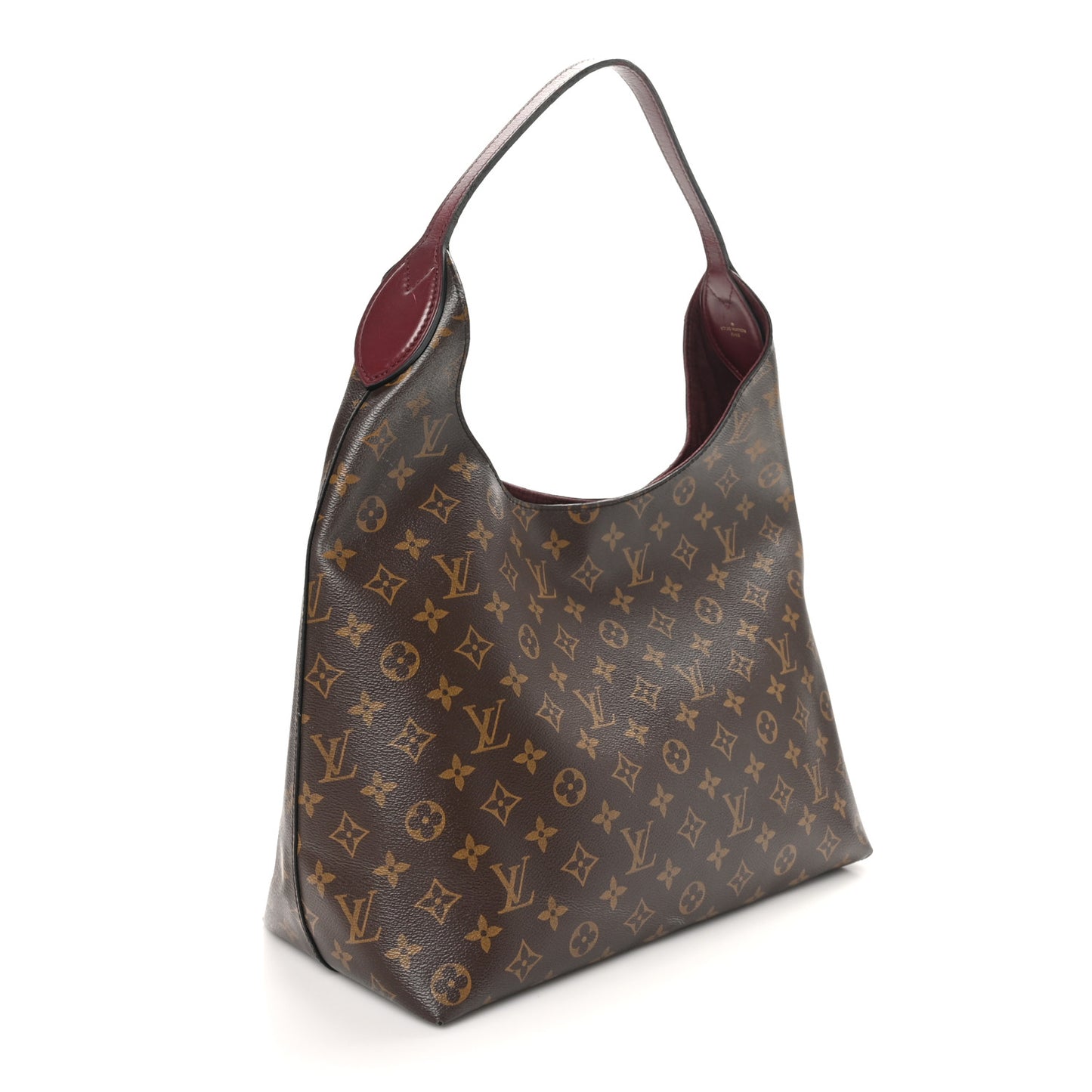 Monogram Flower Hobo Bordeaux