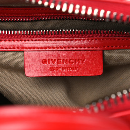 Givenchy Shiny Lord Calfskin Mini Antigona Red 6 of 17