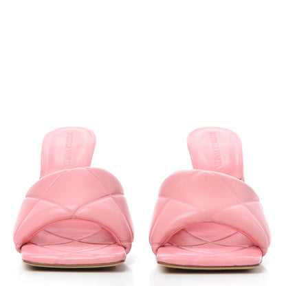 Bottega Veneta Nappa Quilted Rubber Lido Mule Sandals 36 Blossom 2 of 13