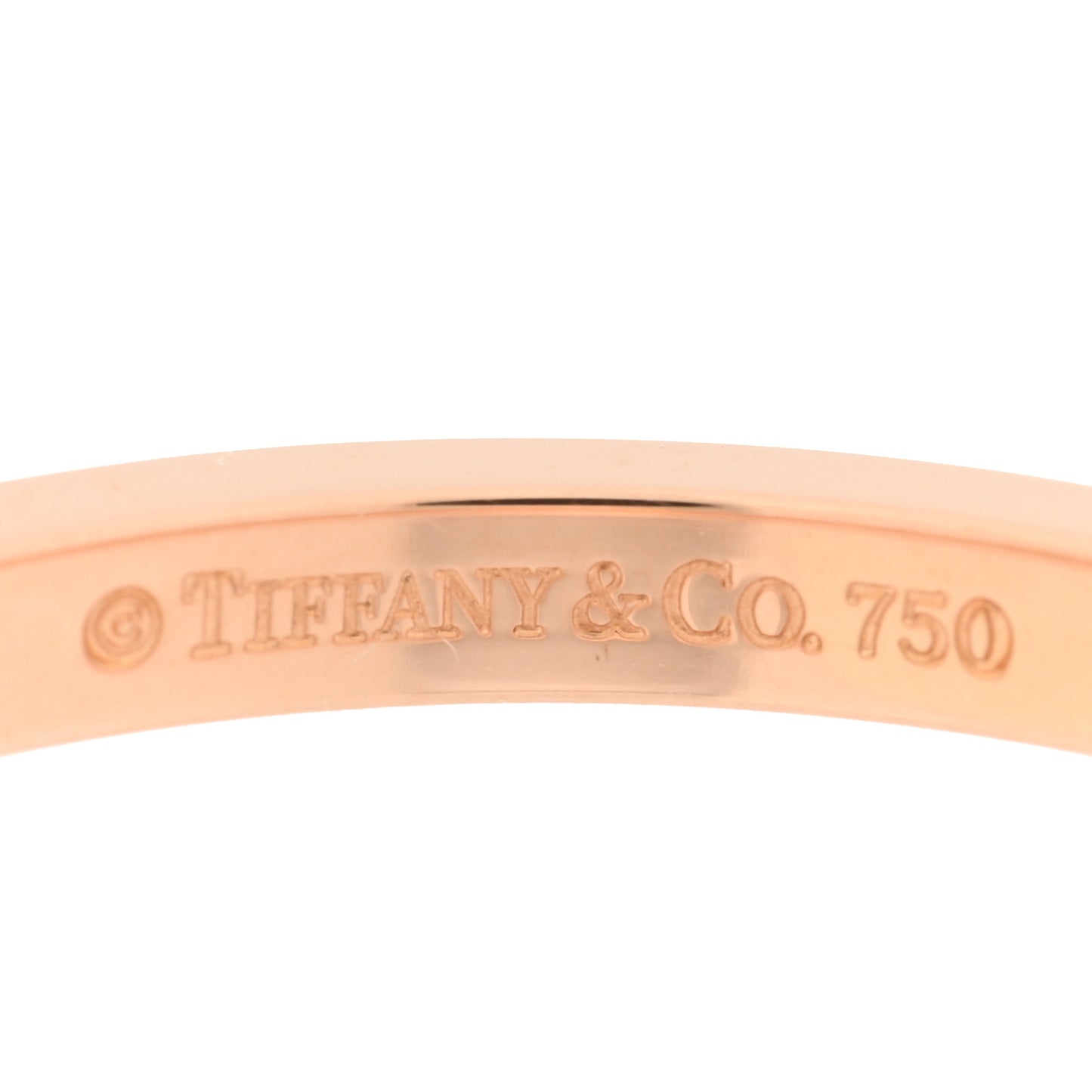 18K Rose Gold 2mm Wedding Band Ring 53 6.5