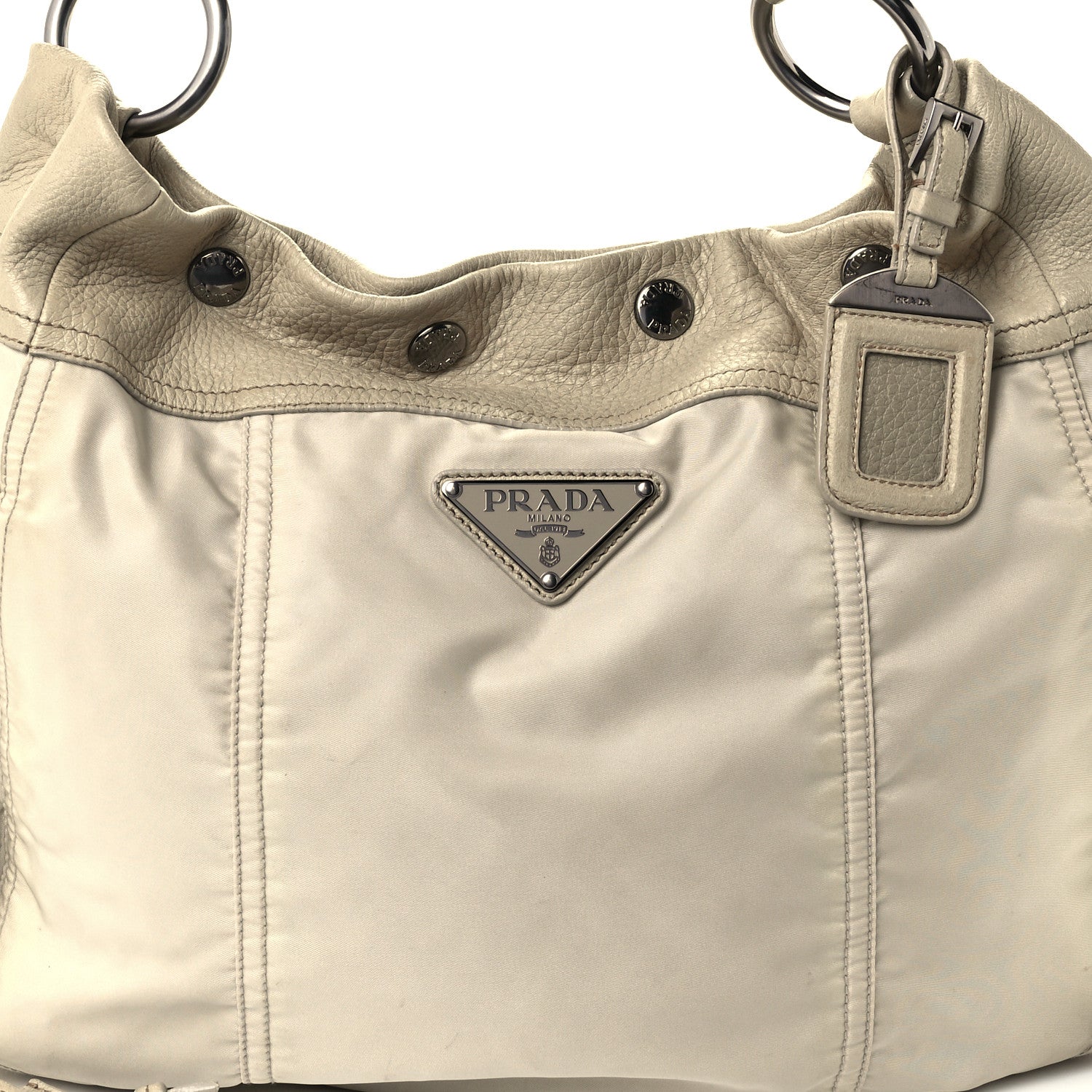 Prada Cervo Tessuto Nylon Hobo Lavanda 8 of 10