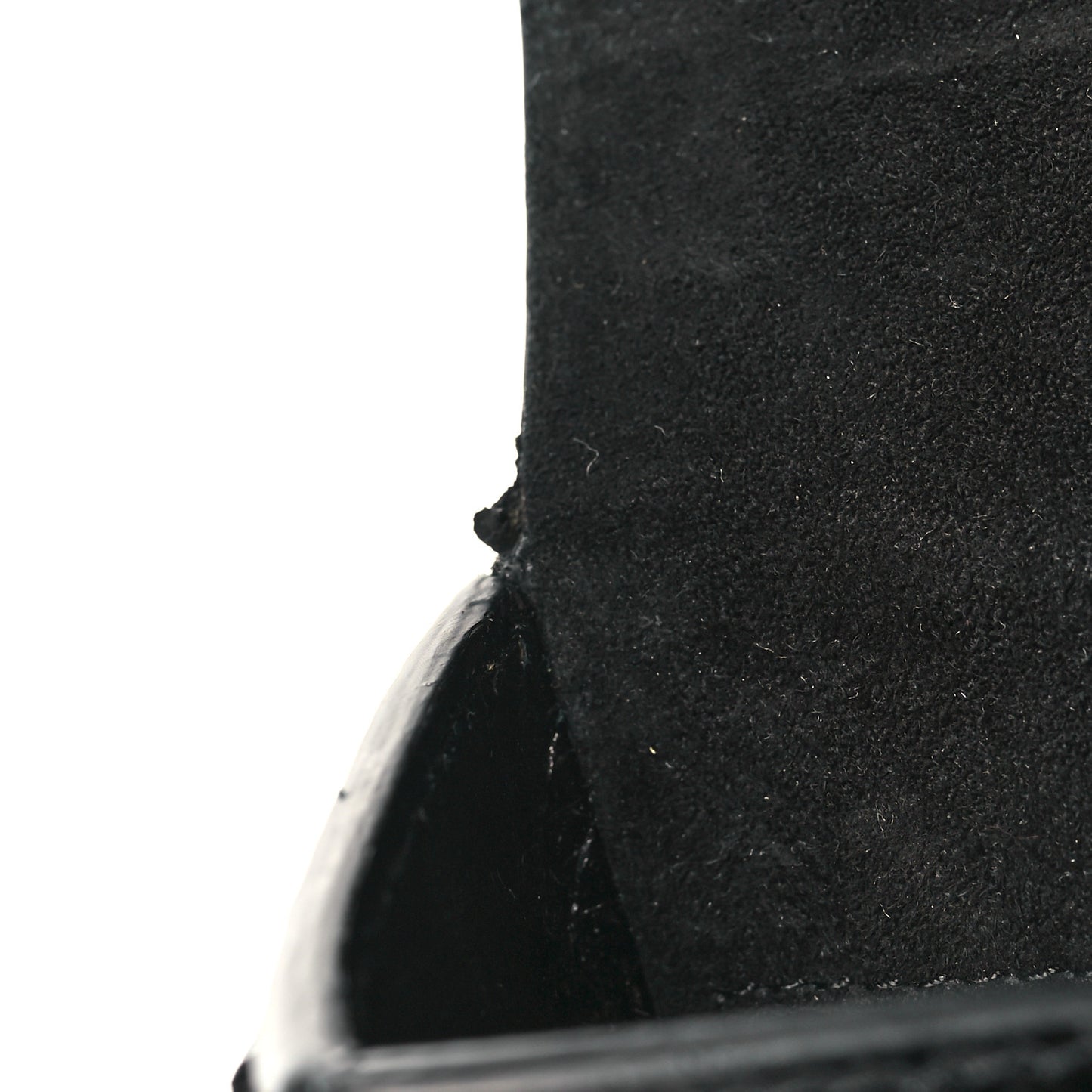 Snakeskin JL Carnet Crossbody Black