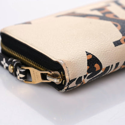 Louis Vuitton Monogram Giant Jungle Zippy Wallet Ivory 8 of 17