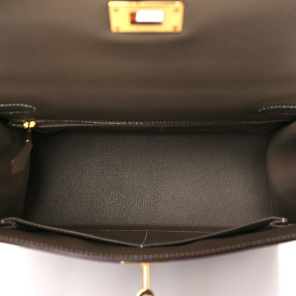 Hermes Epsom Kelly Sellier 28 Etoupe 5 of 9