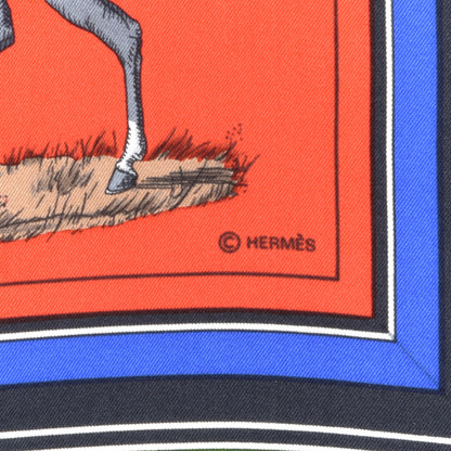 Hermes Silk Couvertures Et Tenues de Jour Scarf 90 3 of 5