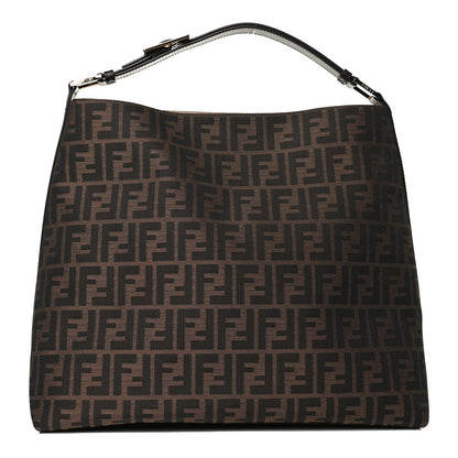 Fendi Zucca Large Hobo Tobacco 1 of 12