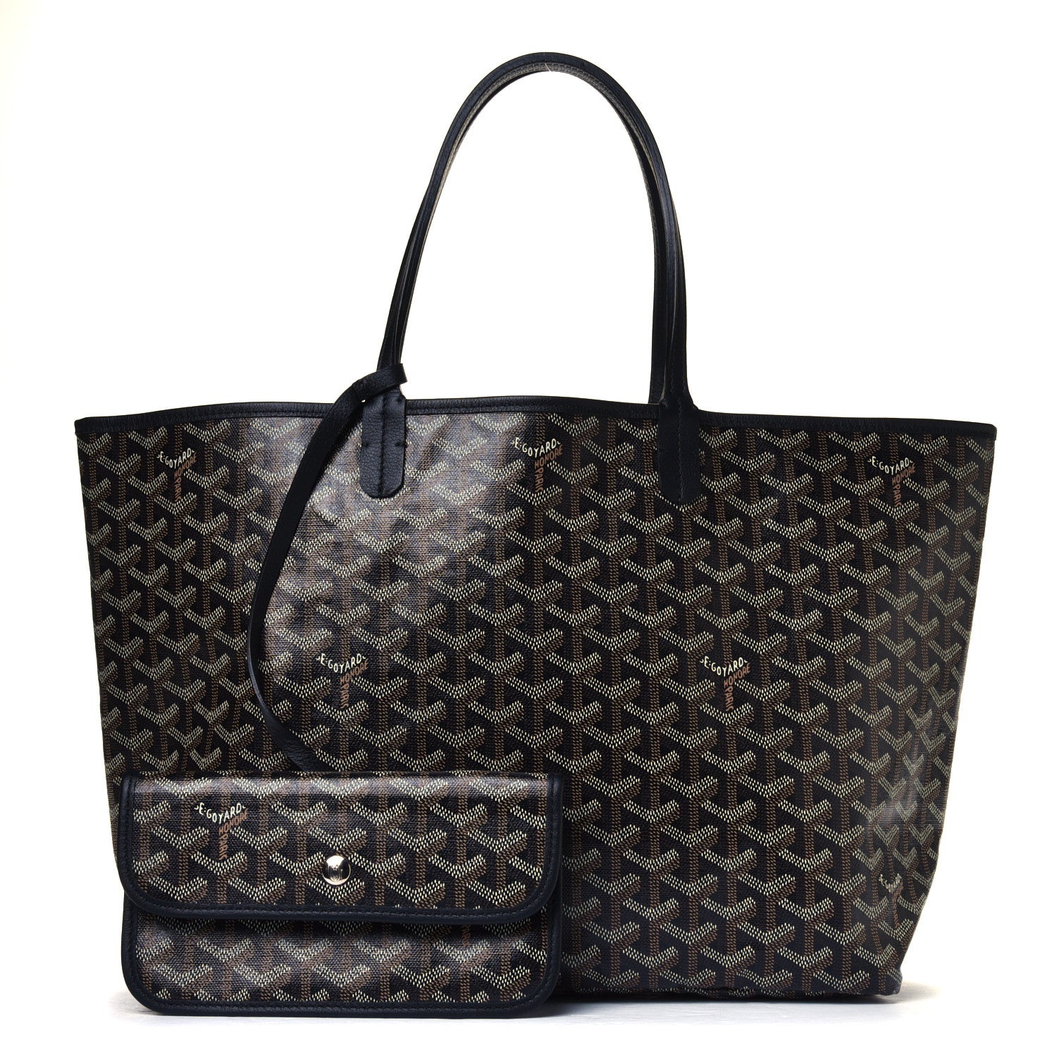 Goyard Goyardine Saint Louis PM Black 1 of 4