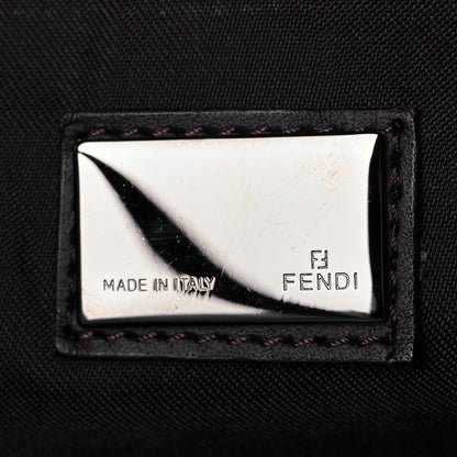 Fendi Zucchino Pochette Dark Brown 5 of 15