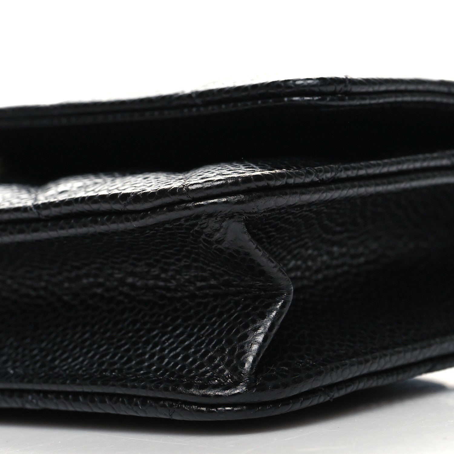 Chanel Caviar Quilted Wallet on Chain WOC Black 12 of 13
