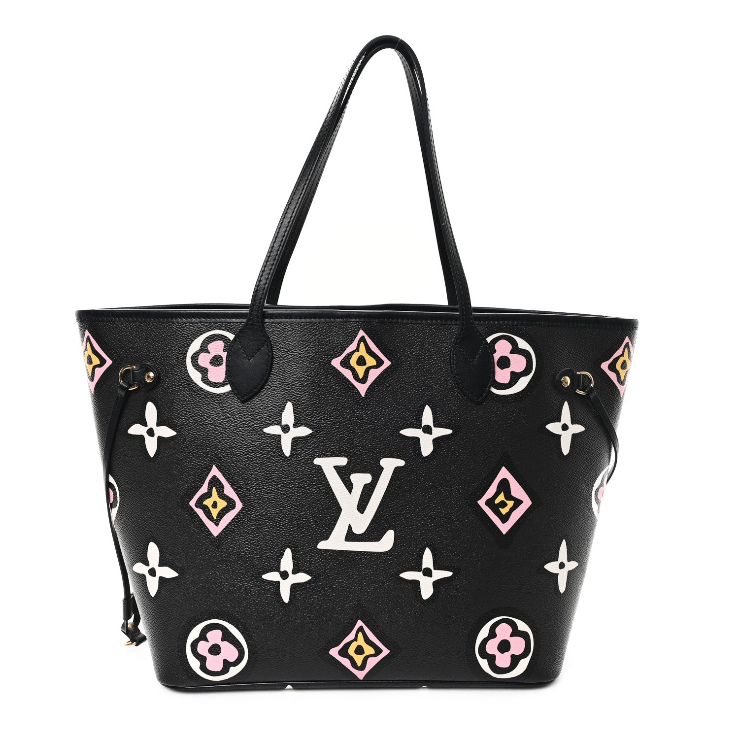 Louis Vuitton Monogram Giant Wild at Heart Neverfull MM Black 1 of 11