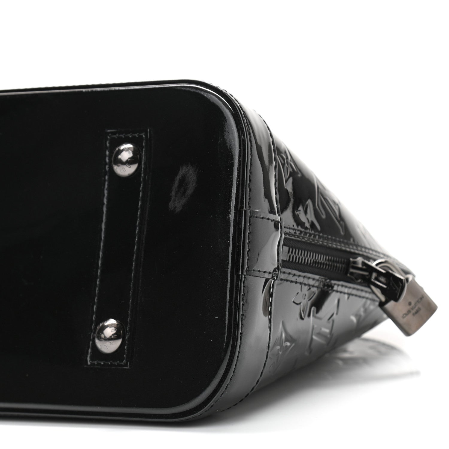 Louis Vuitton Vernis Alma PM Noir Magnetique 9 of 9