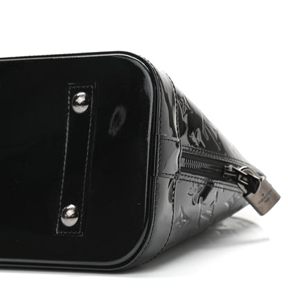 Louis Vuitton Vernis Alma PM Noir Magnetique 9 of 9